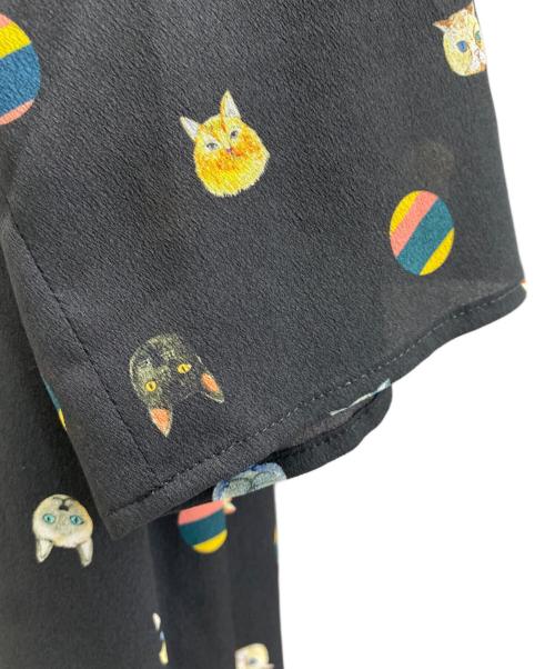 mannine（マンナイン）mannine (マンナイン) 長袖ワンピース ブラック サイズ:Sの古着・服飾アイテム