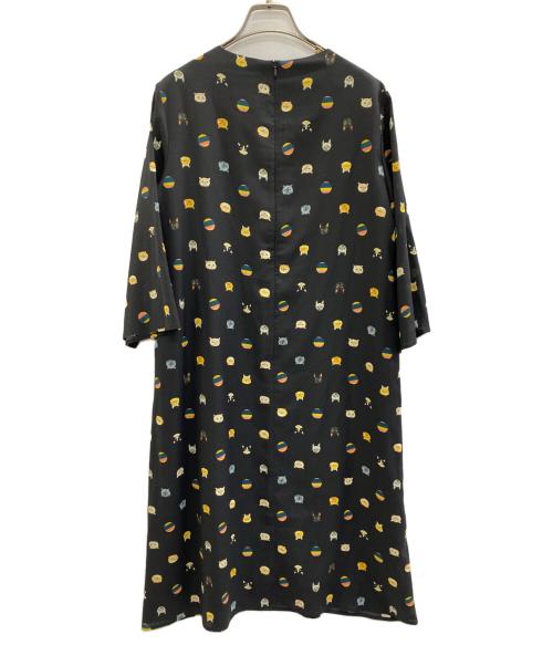 mannine（マンナイン）mannine (マンナイン) 長袖ワンピース ブラック サイズ:Sの古着・服飾アイテム