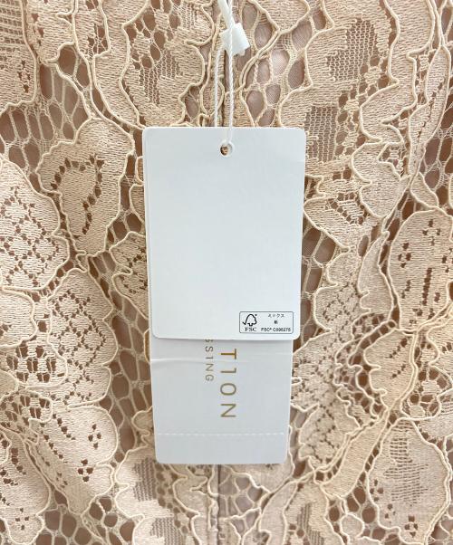 PROPORTION BODY DRESSING（プロポーションボディドレッシング）PROPORTION BODY DRESSING (プロポーションボディドレッシング) フロントボタンレースワンピース ピンク サイズ:PSの古着・服飾アイテム