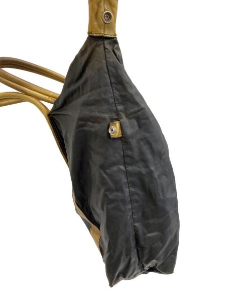 Maison Margiela（メゾンマルジェラ）Maison Margiela (メゾンマルジェラ) 2WAYショルダーバッグ オリーブ×ブラウンの古着・服飾アイテム