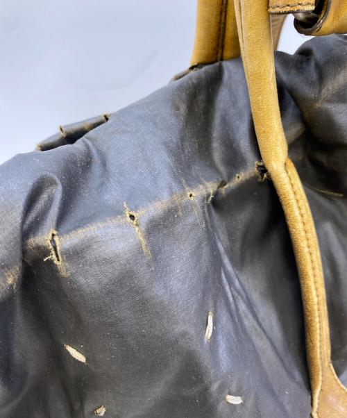 Maison Margiela（メゾンマルジェラ）Maison Margiela (メゾンマルジェラ) 2WAYショルダーバッグ オリーブ×ブラウンの古着・服飾アイテム