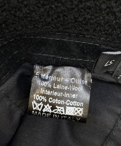 CHANEL（シャネル）CHANEL (シャネル) バケットハット ブラック サイズ:57の古着・服飾アイテム