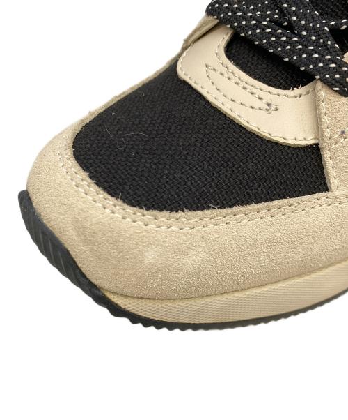 MICHAEL KORS（マイケルコース）MICHAEL KORS (マイケルコース) Georgie Wedge Trainer（ジョージー ウェッジ トレーナー） ベージュ×ブラック サイズ:7.5Mの古着・服飾アイテム