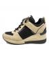 MICHAEL KORS (マイケルコース) Georgie Wedge Trainer（ジョージー ウェッジ トレーナー） ベージュ×ブラック サイズ:7.5M：7000円