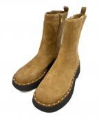 COACHコーチ）の古着「ヴァネサ ブーティ（Vanesa Bootie）」｜ブラウン