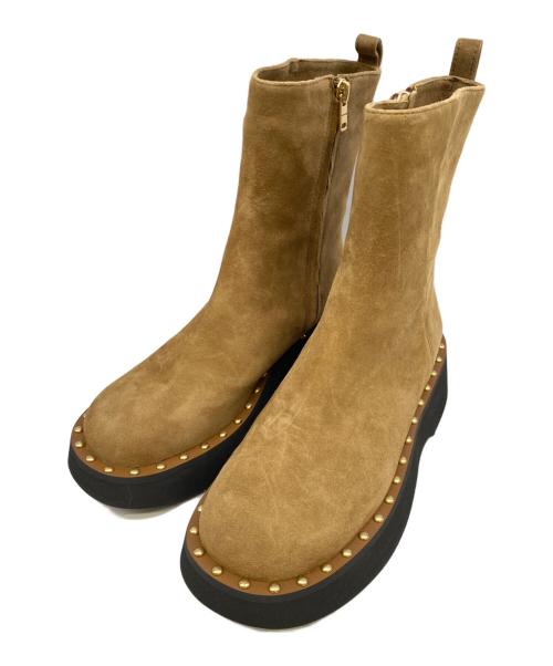 COACH（コーチ）COACH (コーチ) ヴァネサ ブーティ（Vanesa Bootie） ブラウン サイズ:7の古着・服飾アイテム