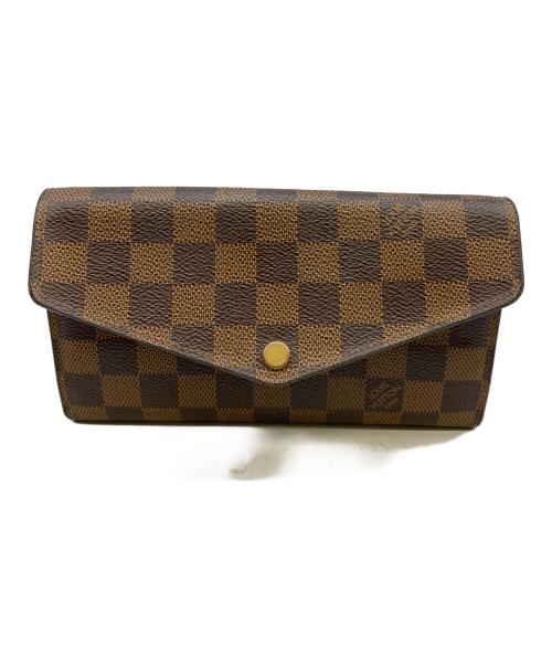 LOUIS VUITTON（ルイ ヴィトン）LOUIS VUITTON (ルイ ヴィトン) ポルトフォイユ・サラ ブラウンの古着・服飾アイテム