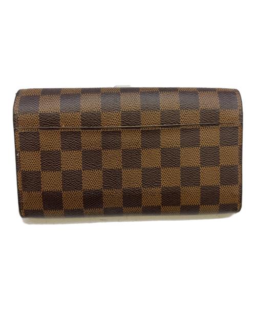 LOUIS VUITTON（ルイ ヴィトン）LOUIS VUITTON (ルイ ヴィトン) ポルトフォイユ・サラ ブラウンの古着・服飾アイテム