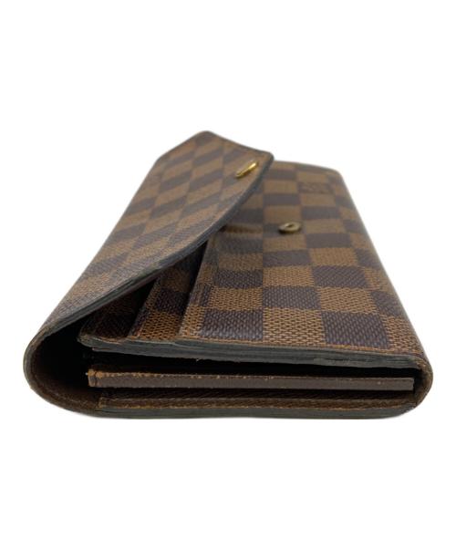 LOUIS VUITTON（ルイ ヴィトン）LOUIS VUITTON (ルイ ヴィトン) ポルトフォイユ・サラ ブラウンの古着・服飾アイテム