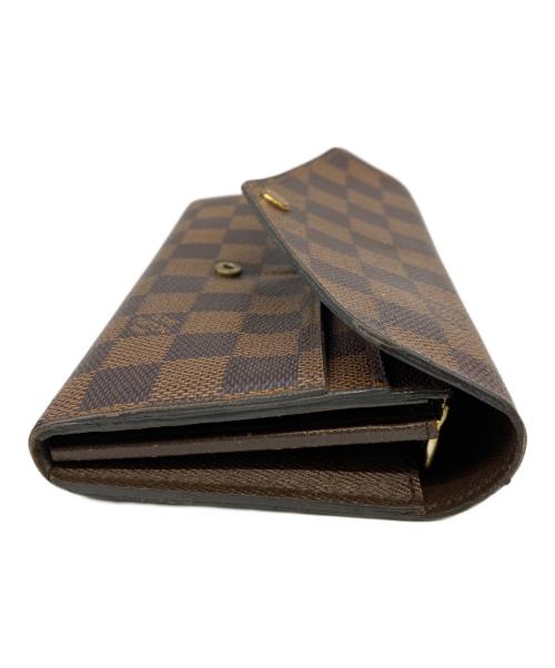 LOUIS VUITTON（ルイ ヴィトン）LOUIS VUITTON (ルイ ヴィトン) ポルトフォイユ・サラ ブラウンの古着・服飾アイテム
