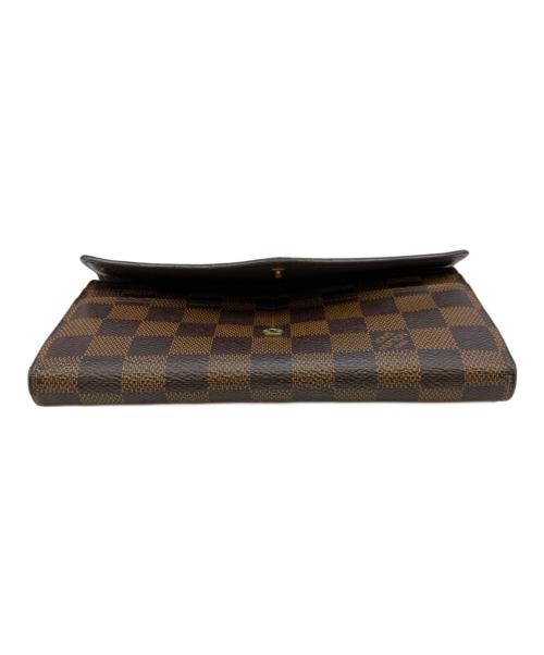 LOUIS VUITTON（ルイ ヴィトン）LOUIS VUITTON (ルイ ヴィトン) ポルトフォイユ・サラ ブラウンの古着・服飾アイテム