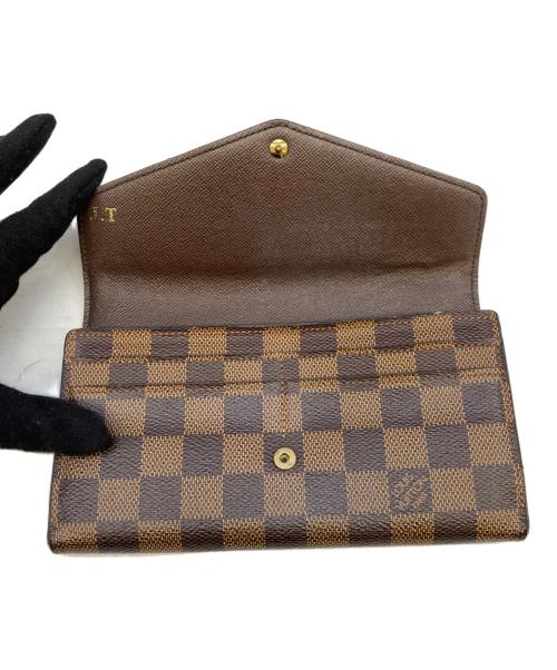 LOUIS VUITTON（ルイ ヴィトン）LOUIS VUITTON (ルイ ヴィトン) ポルトフォイユ・サラ ブラウンの古着・服飾アイテム