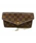 LOUIS VUITTON（ルイ ヴィトン）の古着「ポルトフォイユ・サラ」｜ブラウン