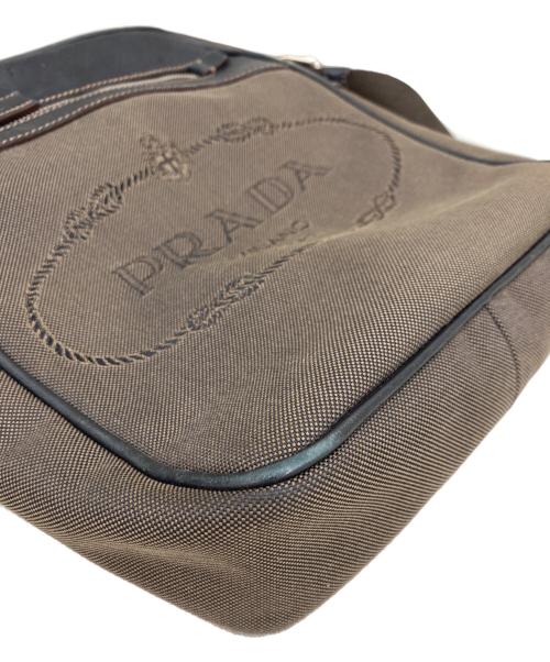 PRADA（プラダ）PRADA (プラダ) ショルダーバッグ ブラウンの古着・服飾アイテム