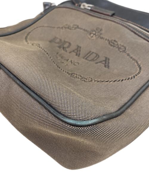 PRADA（プラダ）PRADA (プラダ) ショルダーバッグ ブラウンの古着・服飾アイテム