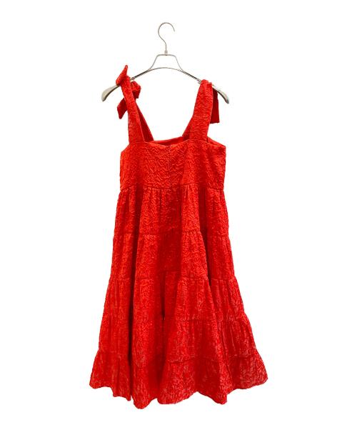Sister Jane（シスタージェーン）Sister Jane (シスタージェーン) ノースリーブ・キャミソールワンピース レッド サイズ:XSの古着・服飾アイテム