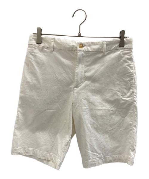 POLO RALPH LAUREN（ポロ・ラルフローレン）POLO RALPH LAUREN (ポロ・ラルフローレン) ハーフパンツ アイボリー サイズ:165/72の古着・服飾アイテム