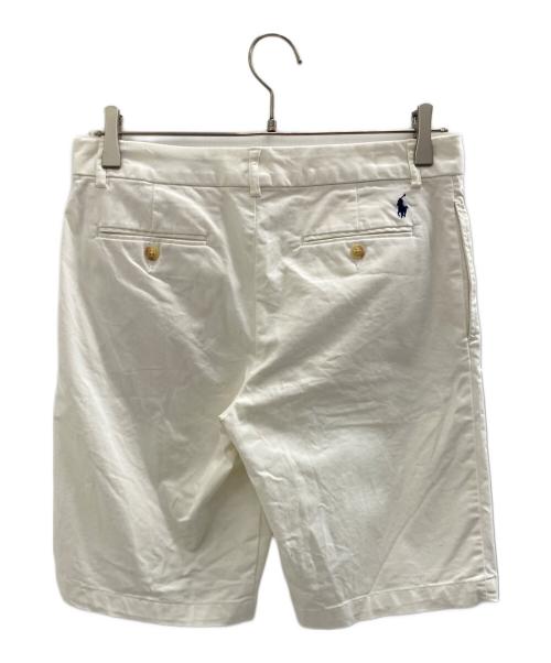 POLO RALPH LAUREN（ポロ・ラルフローレン）POLO RALPH LAUREN (ポロ・ラルフローレン) ハーフパンツ アイボリー サイズ:165/72の古着・服飾アイテム