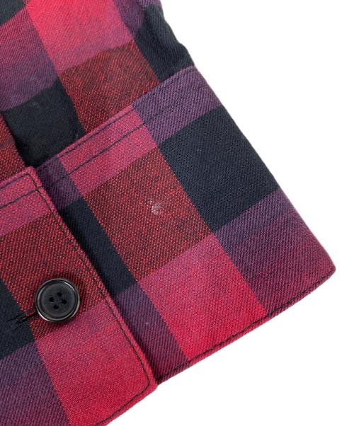 JUUN.J（ジュン・ジー）JUUN.J (ジュン・ジー) 長袖シャツ レッド サイズ:44の古着・服飾アイテム
