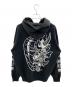 BIZEN ART TATTOO (ビゼン アート タトゥー) 裏起毛プルオーバーパーカー ブラック サイズ:XXL：3000円