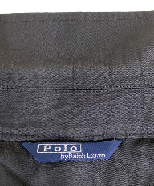 POLO RALPH LAUREN（ポロ・ラルフローレン）POLO RALPH LAUREN (ポロ・ラルフローレン) 90-00's ライナー付ステンカラーコート ブラック サイズ:Lの古着・服飾アイテム