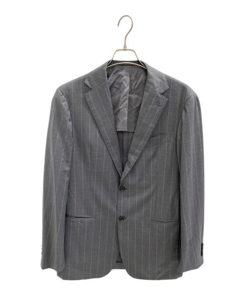 RING JACKET（リングジャケット）RING JACKET (リングジャケット) テーラードジャケット グレー サイズ:52の古着・服飾アイテム