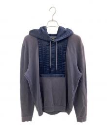 MARC JACOBS（マークジェイコブス）の古着「プルオーバーパーカー」｜グレー×ネイビー