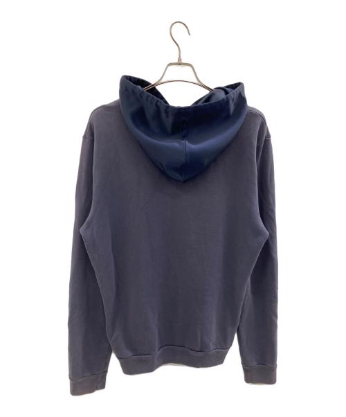 MARC JACOBS（マークジェイコブス）MARC JACOBS (マークジェイコブス) プルオーバーパーカー グレー×ネイビー サイズ:Lの古着・服飾アイテム