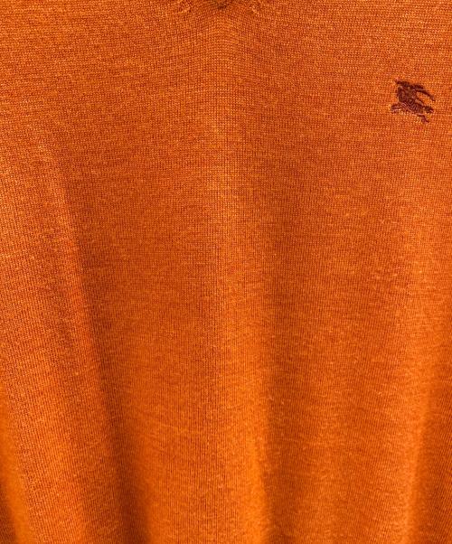 BURBERRY LONDON（バーバリーロンドン）BURBERRY LONDON (バーバリーロンドン) 薄手ニット オレンジ サイズ:Lの古着・服飾アイテム