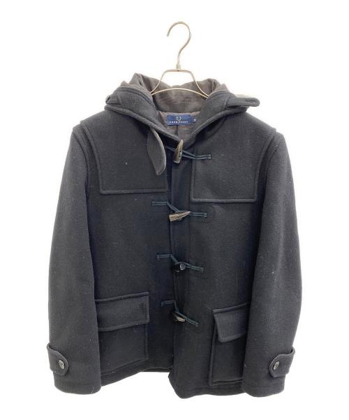 FRED PERRY（フレッドペリー）FRED PERRY (フレッドペリー) ダッフルコート ブラックの古着・服飾アイテム