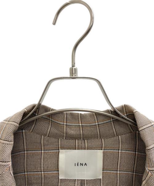 IENA（イエナ）IENA (イエナ) ジャケット オレンジ×ブラウン サイズ:38の古着・服飾アイテム