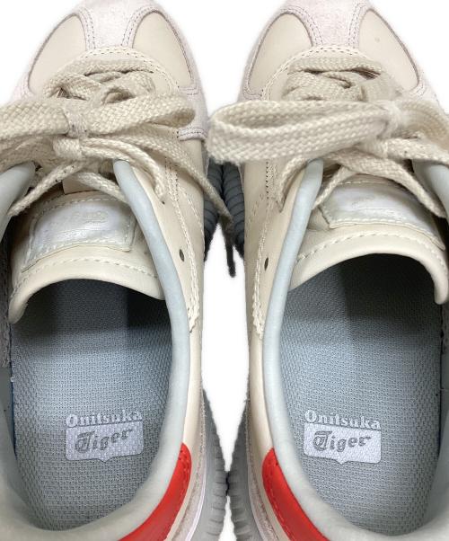 Onitsuka Tiger（オニツカタイガー）Onitsuka Tiger (オニツカタイガー) DELECITY レッド×ベージュ サイズ:23.5cmの古着・服飾アイテム