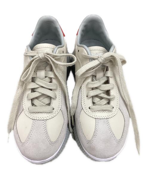 Onitsuka Tiger（オニツカタイガー）Onitsuka Tiger (オニツカタイガー) DELECITY レッド×ベージュ サイズ:23.5cmの古着・服飾アイテム