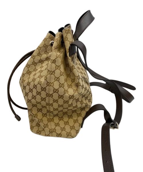 GUCCI（グッチ）GUCCI (グッチ) リュック ブラウンの古着・服飾アイテム