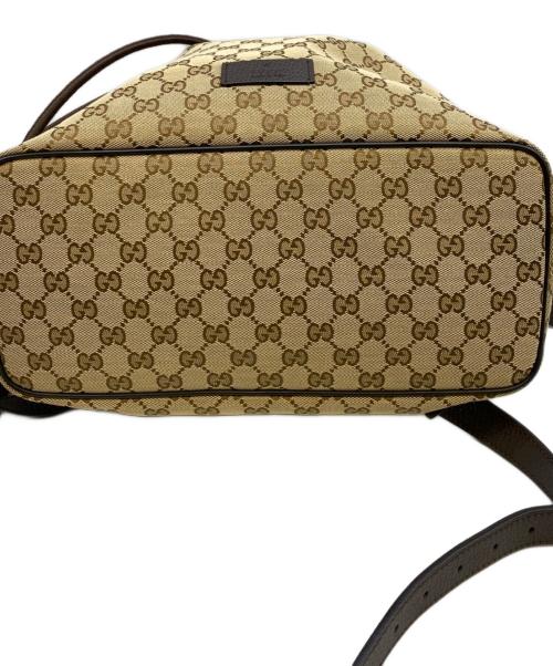 GUCCI（グッチ）GUCCI (グッチ) リュック ブラウンの古着・服飾アイテム