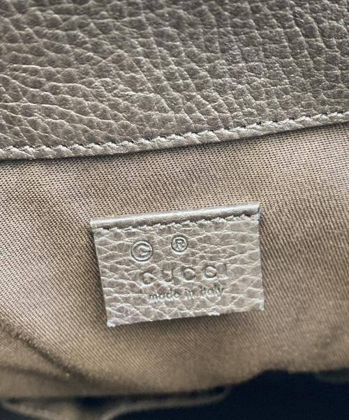 GUCCI（グッチ）GUCCI (グッチ) リュック ブラウンの古着・服飾アイテム