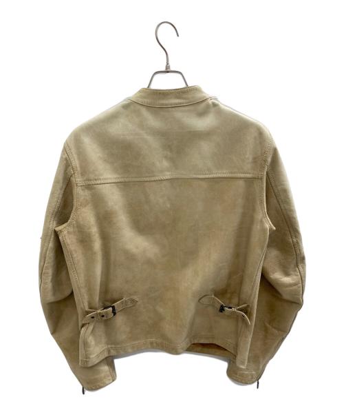 BELSTAFF（ベルスタッフ）BELSTAFF (ベルスタッフ) ライダースジャケット ベージュ サイズ:Sの古着・服飾アイテム