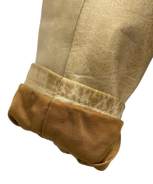 BELSTAFF（ベルスタッフ）BELSTAFF (ベルスタッフ) ライダースジャケット ベージュ サイズ:Sの古着・服飾アイテム
