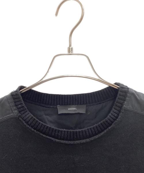 DIESEL（ディーゼル）DIESEL (ディーゼル) スウェット ブラック サイズ:XSの古着・服飾アイテム