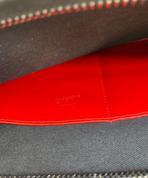 Christian Louboutin（クリスチャン・ルブタン）Christian Louboutin (クリスチャン・ルブタン) 3WAYバッグ ブラック×レッドの古着・服飾アイテム