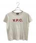 A.P.C.（アーペーセー）の古着「半袖カットソー」｜レッド×ホワイト
