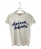 maison kitsuneメゾンキツネ）の古着「半袖カットソー」｜ホワイト