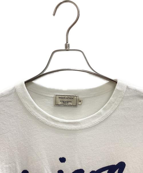 maison kitsune（メゾンキツネ）maison kitsune (メゾンキツネ) 半袖カットソー ホワイト サイズ:Mの古着・服飾アイテム