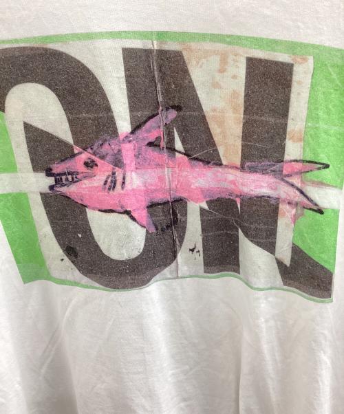 COMME des GARCONS SHIRT（コムデギャルソンシャツ）COMME des GARCONS SHIRT (コムデギャルソンシャツ) 半袖カットソー ホワイト サイズ:Sの古着・服飾アイテム