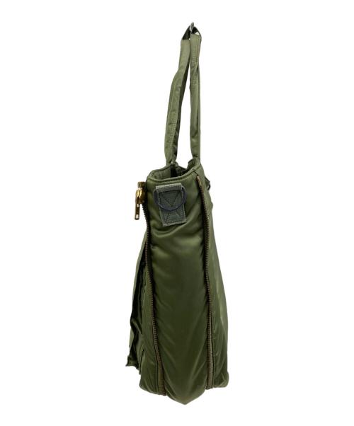 PORTER（ポーター）PORTER (ポーター) タンカー 3WAY ブリーフケース グリーンの古着・服飾アイテム