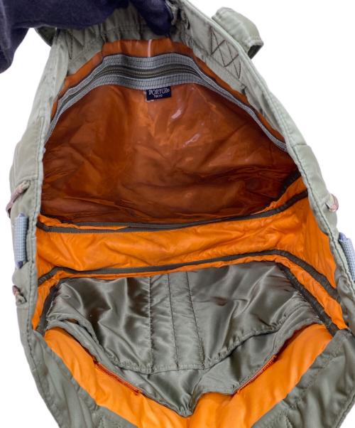 PORTER（ポーター）PORTER (ポーター) タンカー 3WAY ブリーフケース グリーンの古着・服飾アイテム