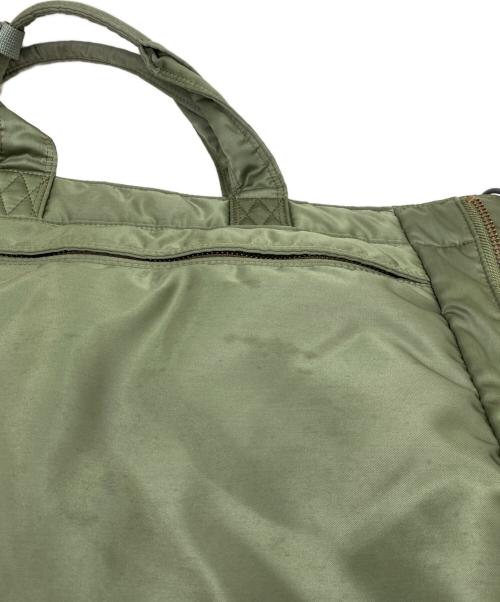PORTER（ポーター）PORTER (ポーター) タンカー 3WAY ブリーフケース グリーンの古着・服飾アイテム