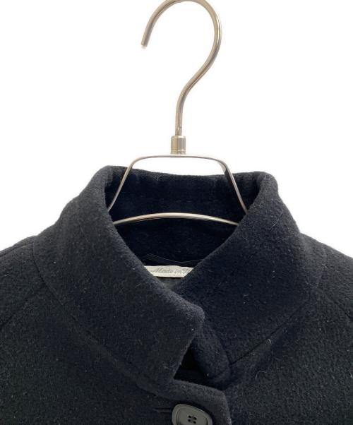 MaxMara（マックスマーラ）MaxMara (マックスマーラ) スタンドカラーコート ブラック サイズ:40の古着・服飾アイテム