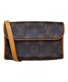 LOUIS VUITTON（ルイ ヴィトン）の古着「ポシェットフロランティーヌ」｜ブラウン