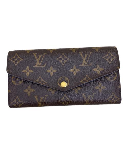 LOUIS VUITTON（ルイ ヴィトン）LOUIS VUITTON (ルイ ヴィトン) ポルトフォイユ・サラ ブラウンの古着・服飾アイテム